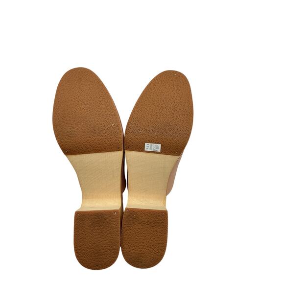 Rachel 'Comey' Pink Leather Bose Clog Size 10.5 - Picture 6 of 6